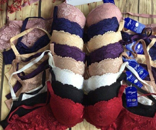 Áo ngực ren chính hãng siêu nâng siêu đẩy tạo khe 3 móc cài chống lộ ngấn nách