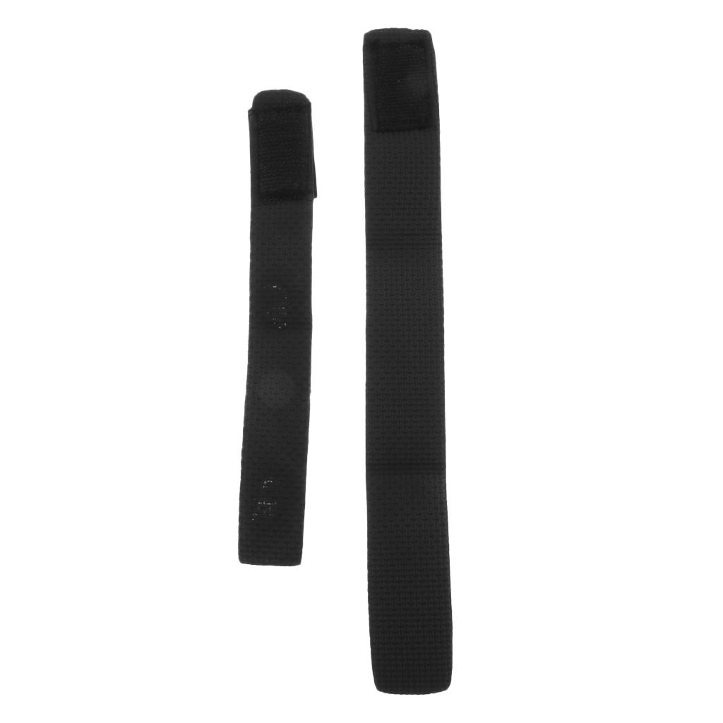 High Elastic Fishing Rod Tie Strap Safety Belt Wrap Band Fastener Black
