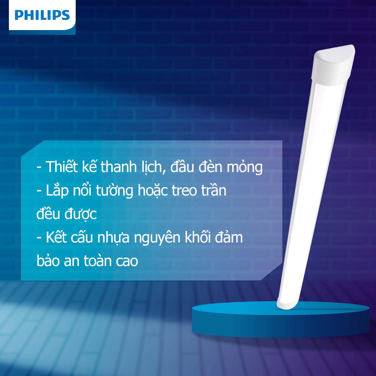 Đèn Bán Nguyệt Philips LED BN001C 20W/ 40W