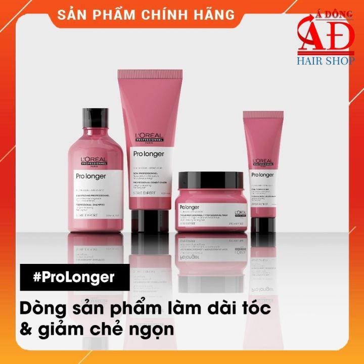 DẦU GỘI XẢ HẤP Ủ DƯỠNG TÓC LOREAL PRO LONGER CHẮC KHOẺ GIẢM ĐỨT GÃY NEW 500ML