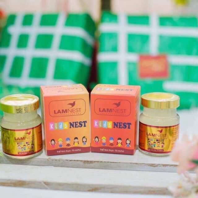 Combo 11 hủ yến KID NEST cho trẻ em ( 28% yến )  - LAMNEST