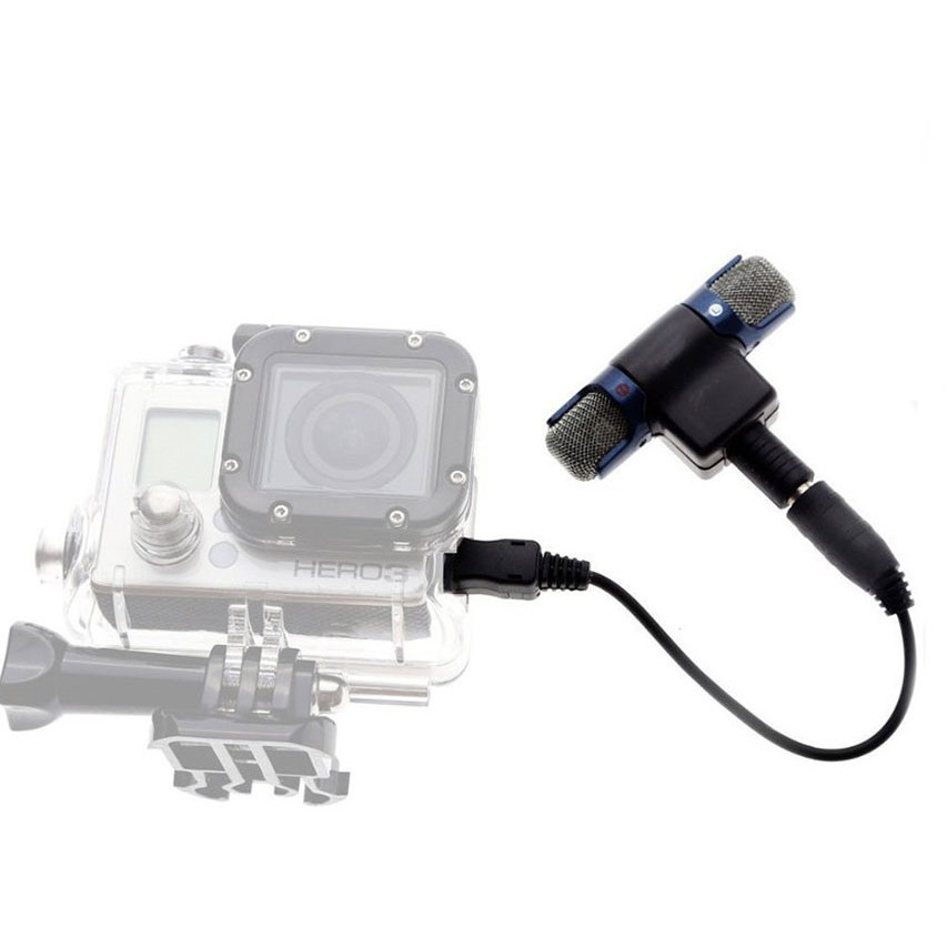 Micro dành cho Gopro, micro gắn ngoài cho camera hành trình Git2, Git2p và Gopro Hero 3, Gopro Hero 3+, Gopro Hero 4