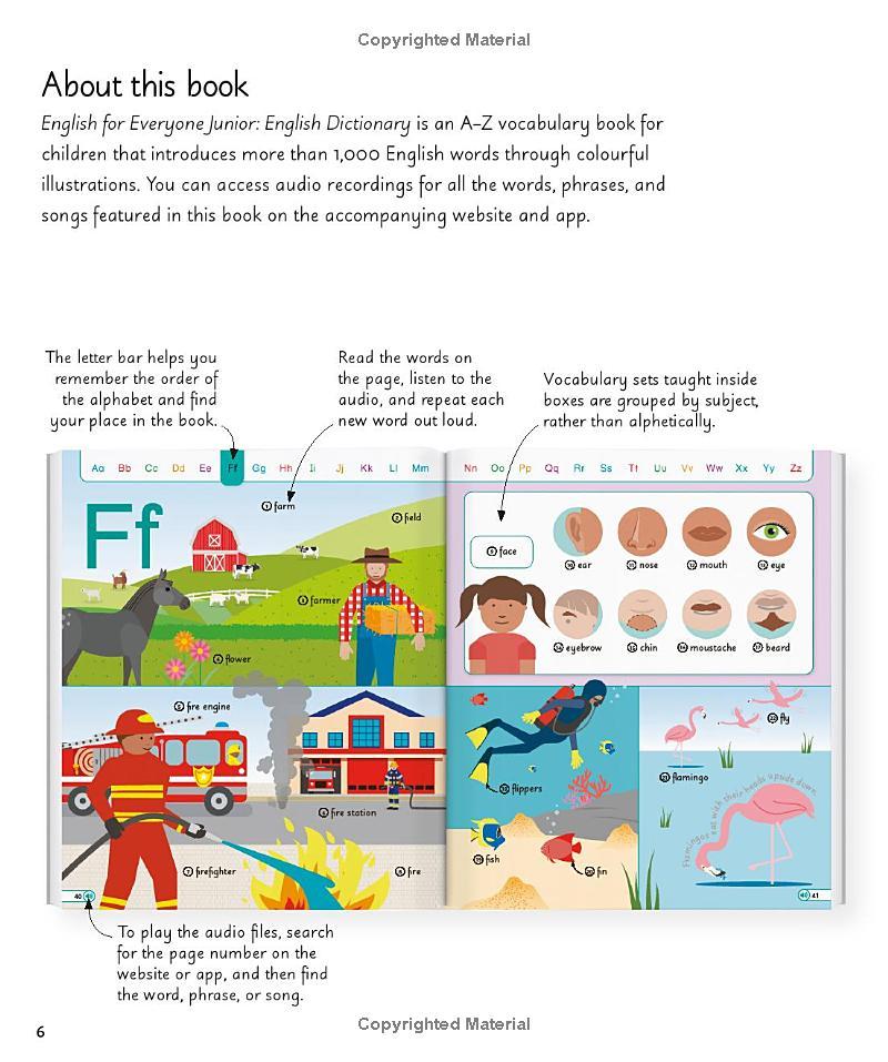 English For Everyone Junior English Dictionary: Learn To Read And Say 1,000 Words