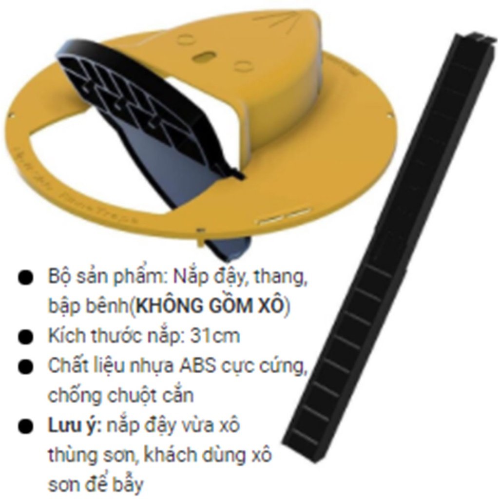 Bẫy Chuột Thông Minh - Xịt đuổi chuột, côn trùng XS