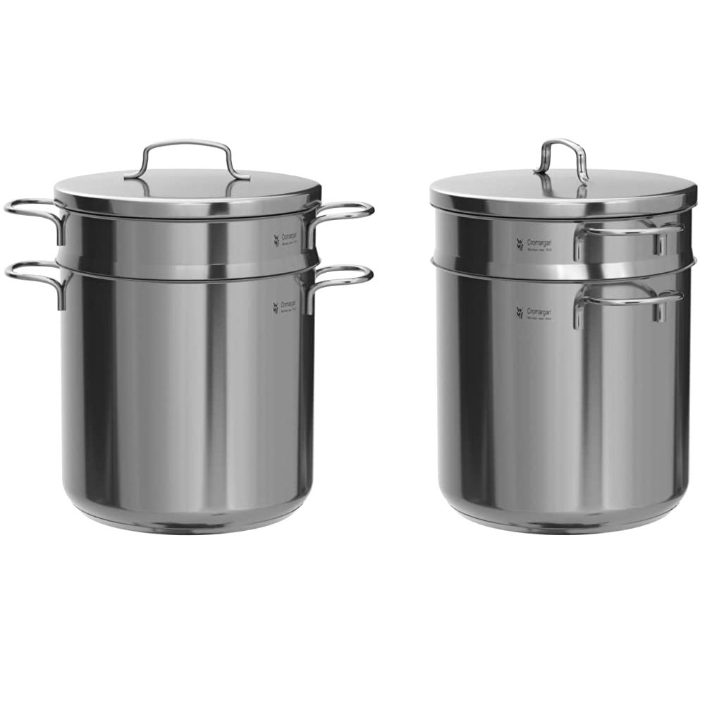 Bộ nồi luộc mỳ ống và xửng hấp Inox 304 Mini Pasta 18cm dung tích 3 lít