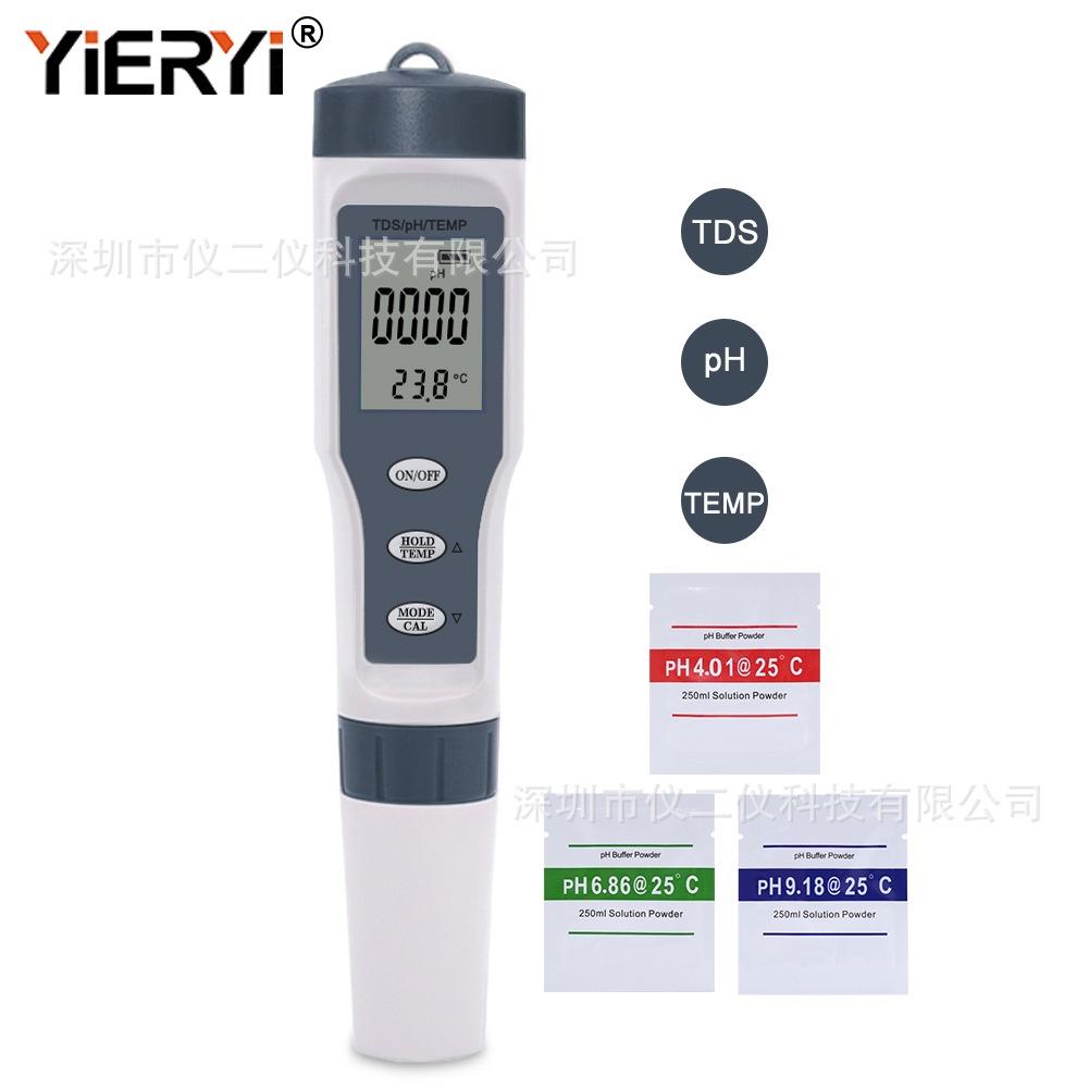 Máy kiểm tra giám sát chất lượng nước kỹ thuật số cho hồ bơi, nước uống, Bể Cá  Đồng Hồ TDS Đồng Hồ Đo Độ PH