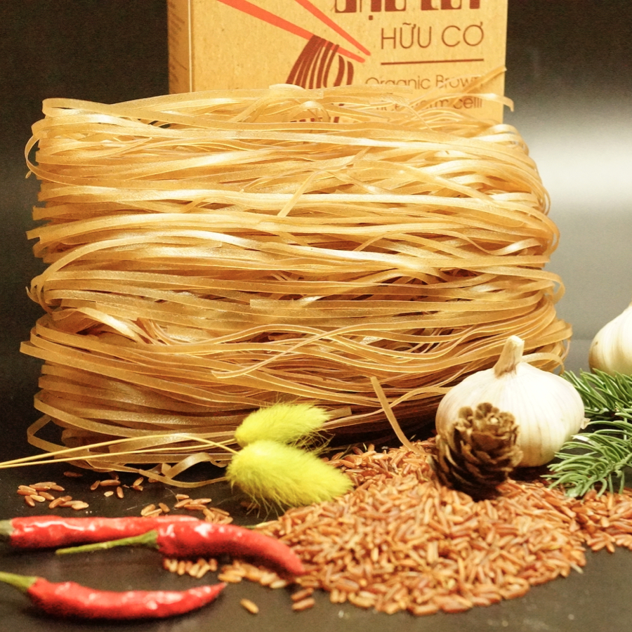 Hủ tiếu gạo lứt hữu cơ Bích Chi - Phù hợp ăn kiêng và tốt cho bệnh nhân tiểu đường
