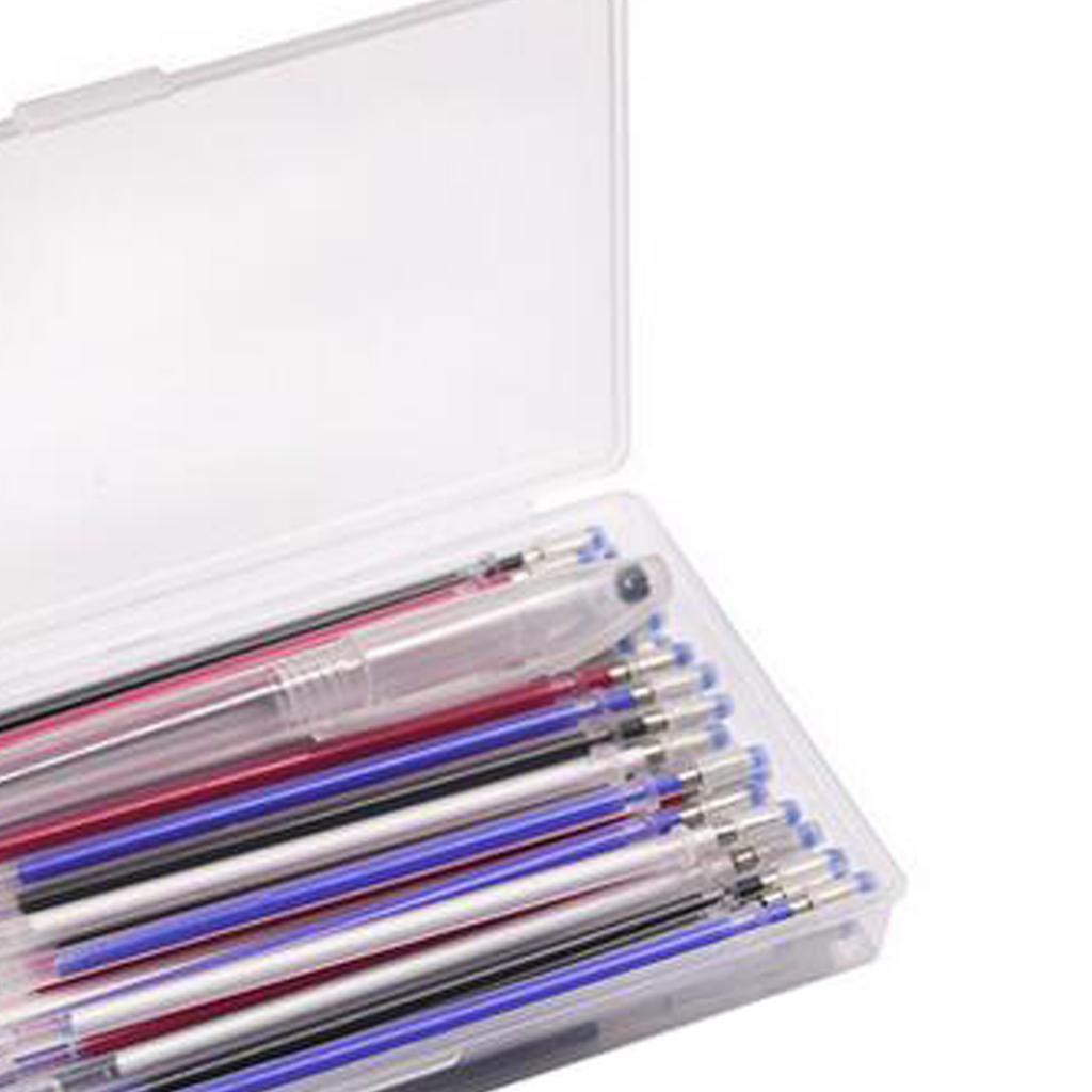 120Pcs Erase Pens Erasable Fabric Refills Marking Pens Mixed Color