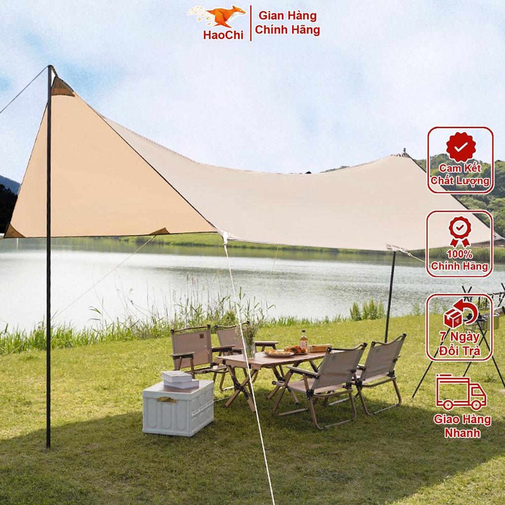 Tấm tăng tarp lều dã ngoại cắm trại du lịch ngoài trời kèm dây căng chống nắng mưa