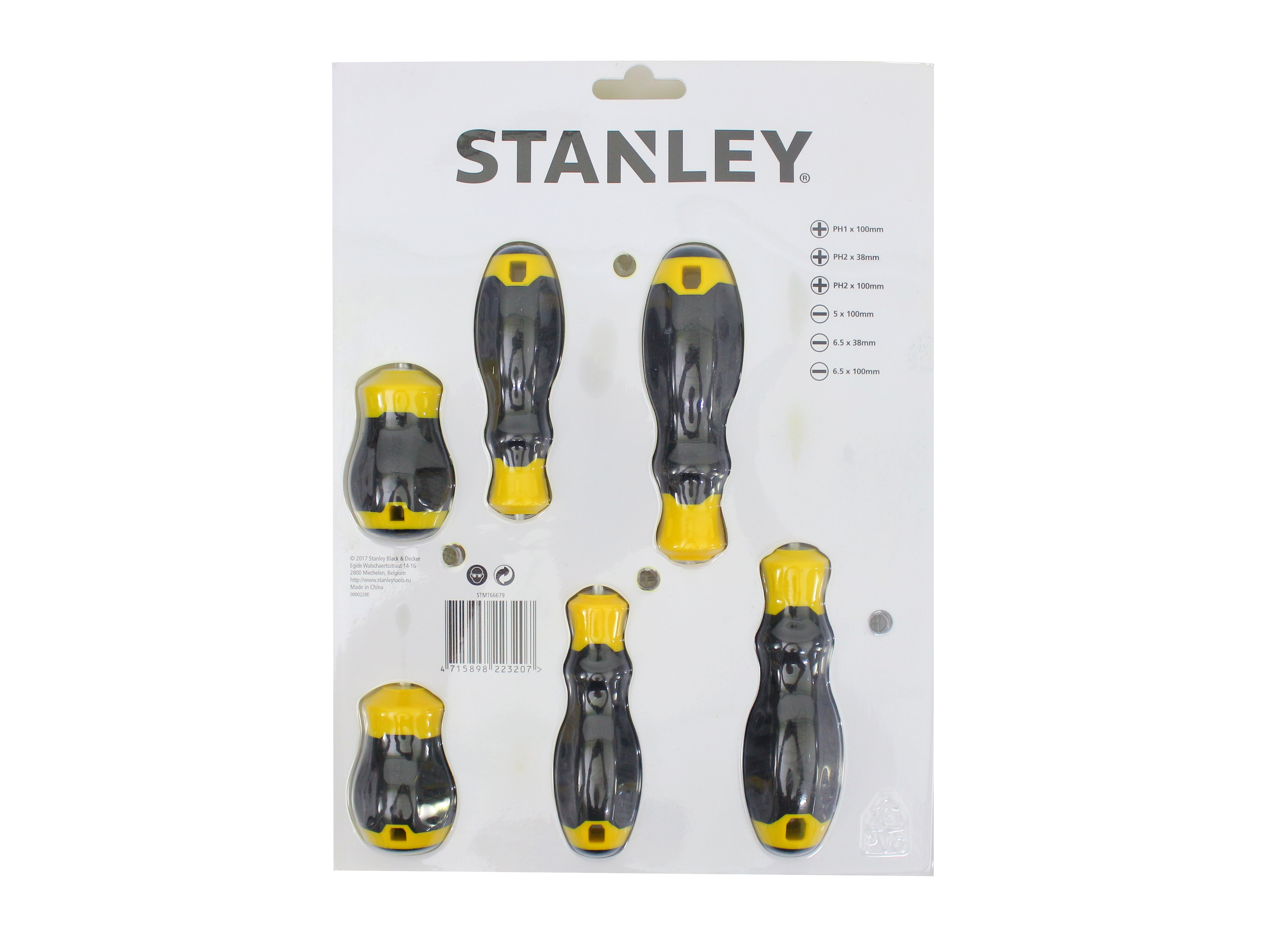 Tua vít bộ 6pc Stanley STMT66679