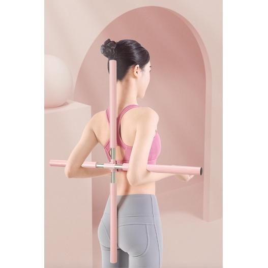 Dụng Cụ Tạo Dáng Thẳng Cross Yoga (2 thanh 60cm)