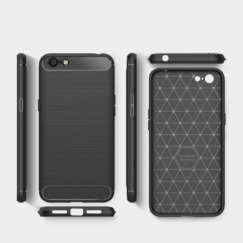 Ốp lưng chống sốc vân Carbon dành cho Oppo A71