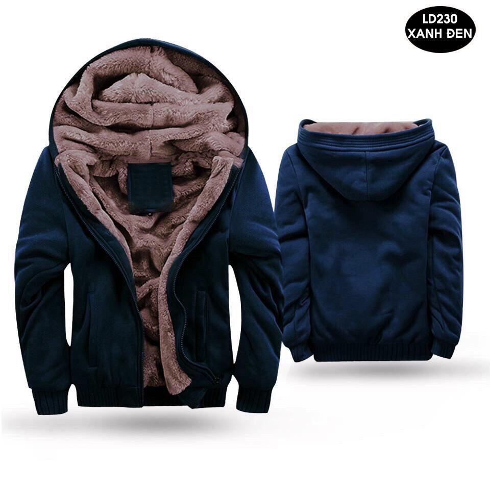 ÁO KHOÁC NAM LÓT LÔNG CỪU SIÊU ẤM ÁP