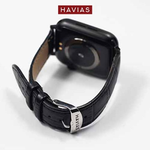 Dây đồng hồ HAVIAS Tradis dành cho Apple Watch - Khóa Trắng Bạc (Silver) - Chính hãng tại HAVIAS