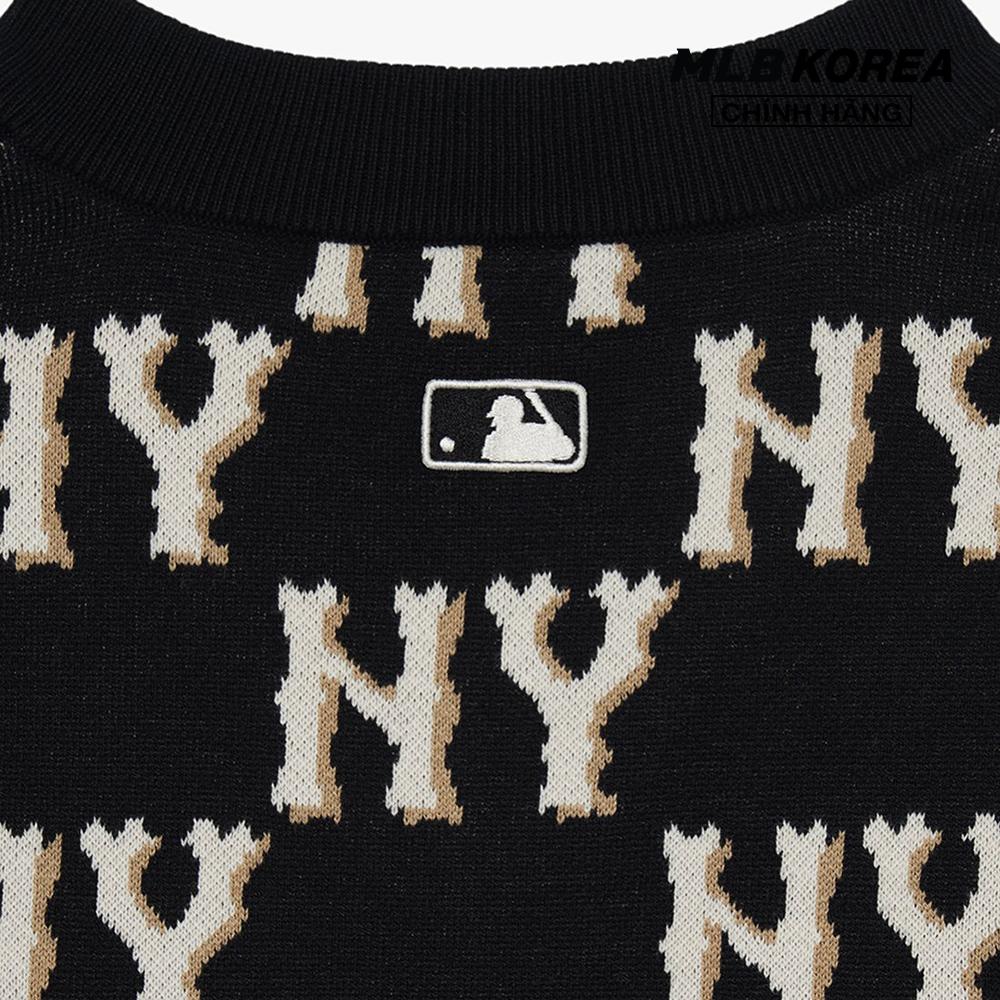 MLB - Áo khoác gilet unisex cổ V Classic Monogram 3AKPM0331