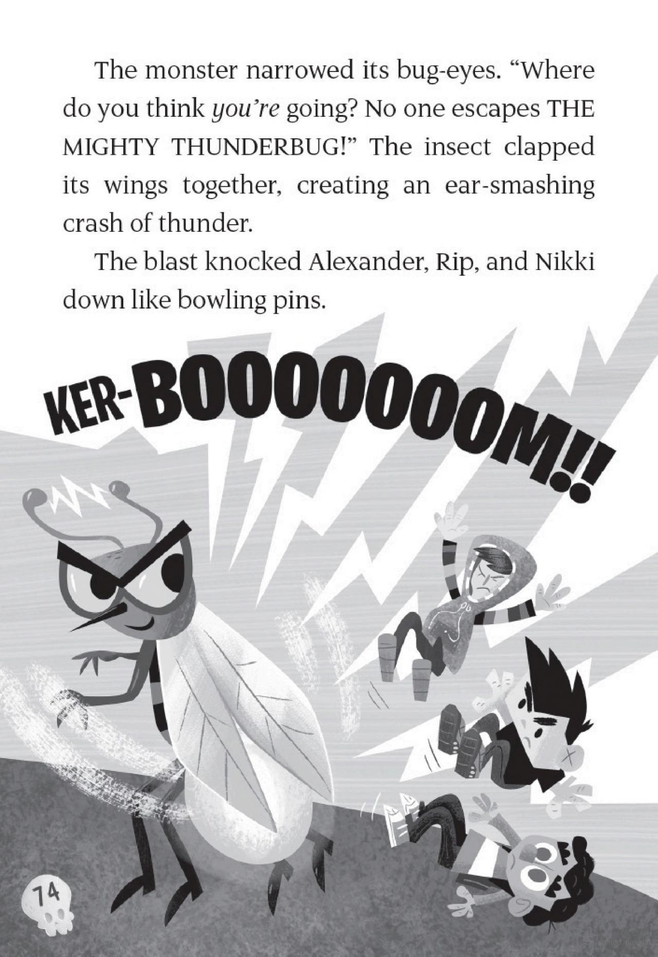 Sách ngoại văn: Charge of the Lightning Bugs: A Branches Book (the Notebook of Doom #8)