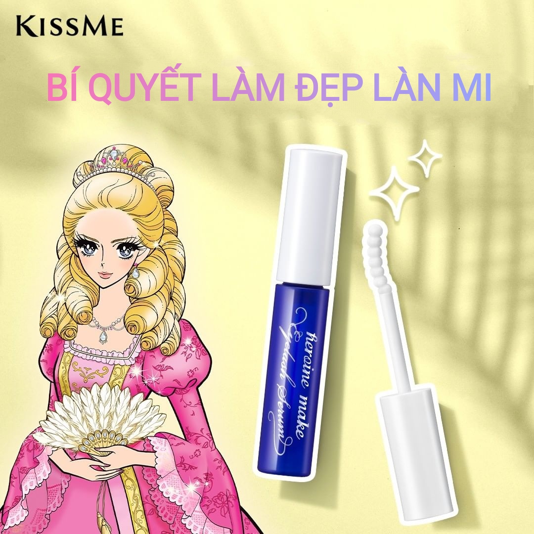 Tinh Chất Dưỡng Dài Và Khoẻ Làn Mi Kissme Heroine Make Watering Eyelash Serum Mẫu Mới ( 5.5g)