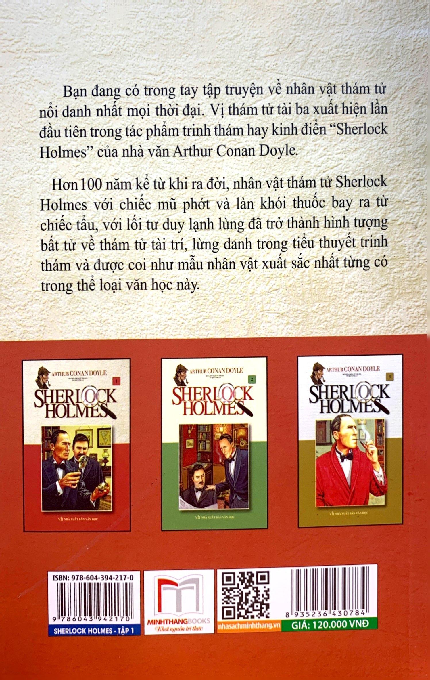 Sherlock Holmes Toàn Tập - Tập 1