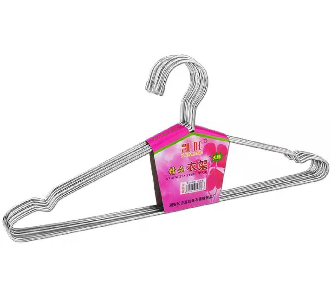 Combo Móc phơi quần áo inox 304 sáng bóng đẹp dài 42cm
