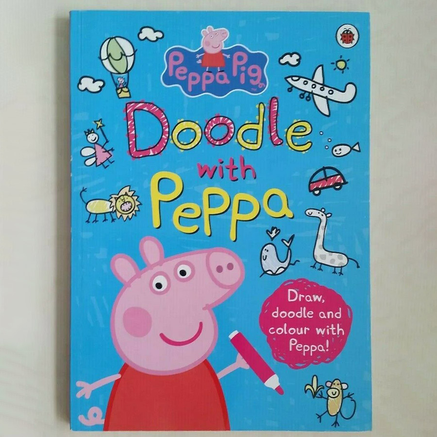 Peppa Pig: Doodle with Peppa (Draw , Doodle and Colour with Peppa)