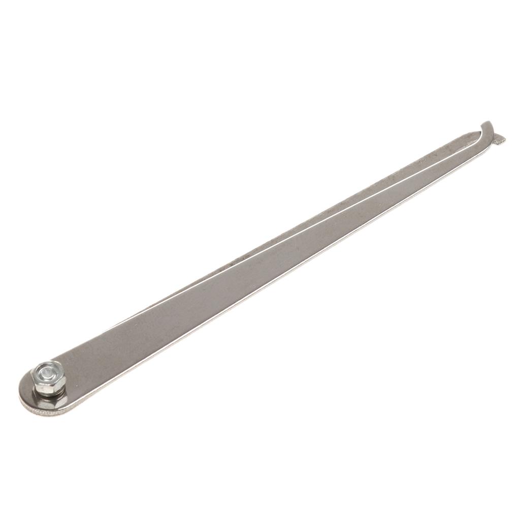 Inox 20cm Trong & Ngoài Đồ Gốm Kẹp Phanh Đất Sét Dụng Cụ Đo