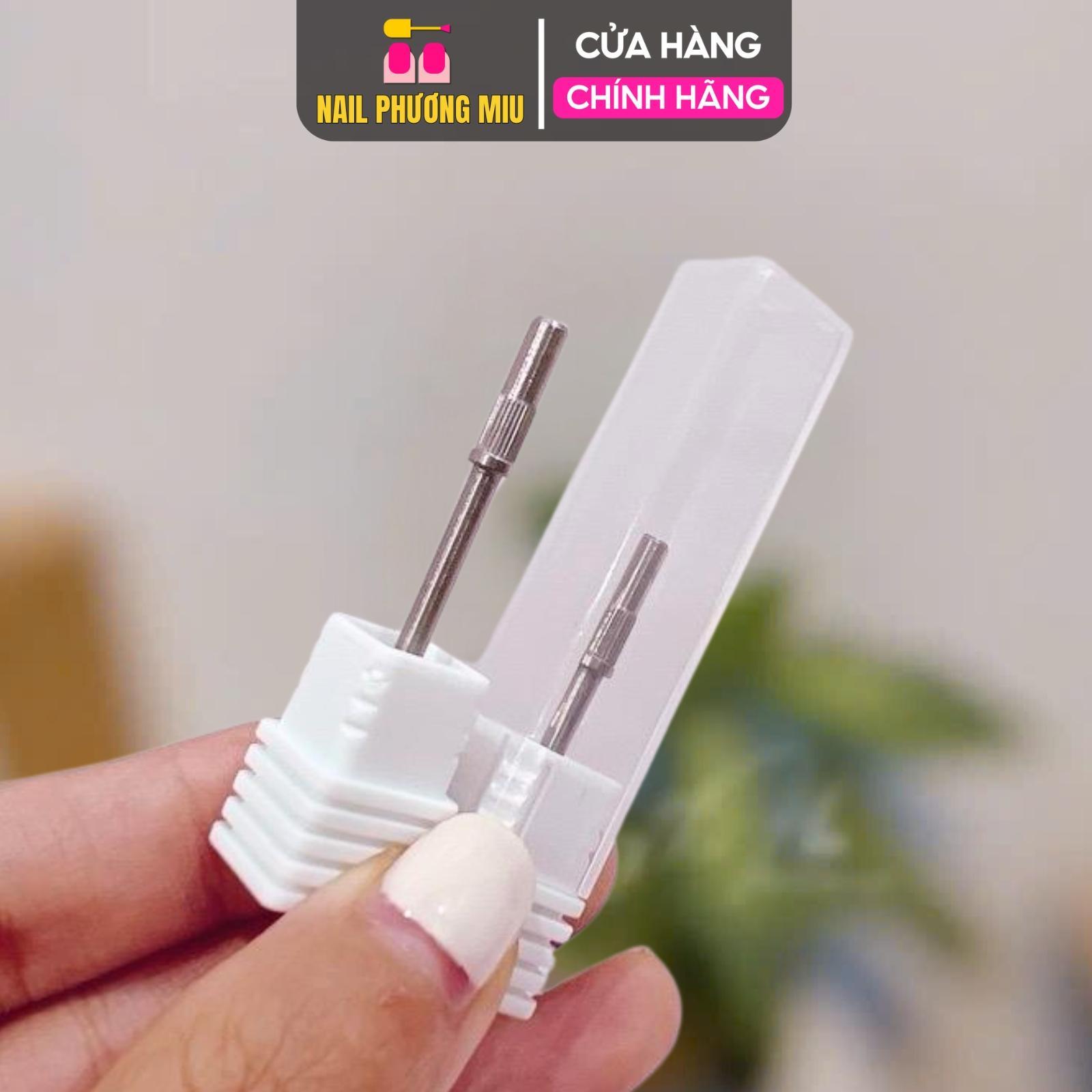 Lõi Lắp Đầu Mài Nhám Mini Làm Nail, Hợp Kim Không Gỉ Dùng Làm Mịn Móng, Thay Thế Dễ Dàng, Tiết Kiệm Nail Phương Miu