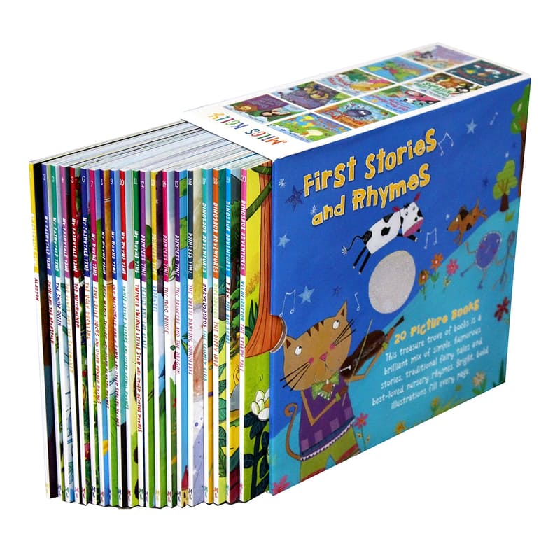 Nursery Rhyme Treasury Box Set-This Charming Collection of over 180 Number Rhymes