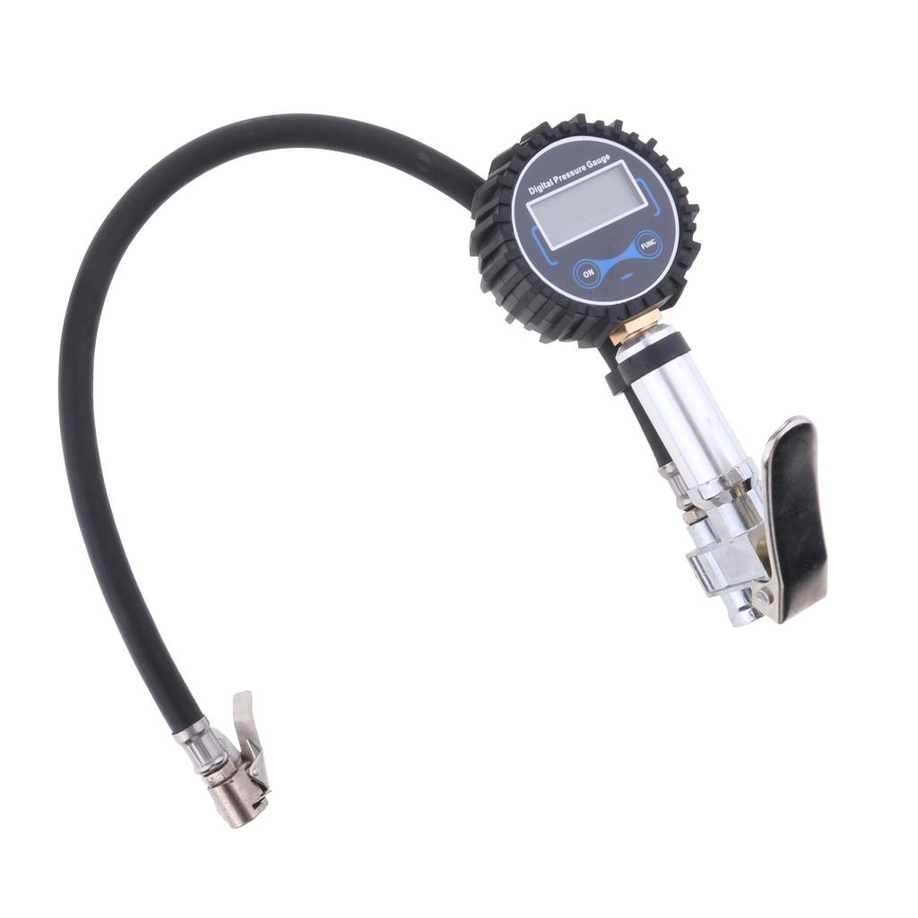 Digital Car Air Tire Tyre Inflator High Accurate Pressure Gauge Tester #3