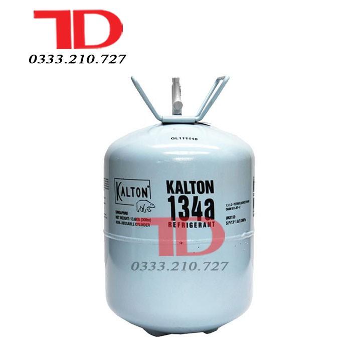 Gas lạnh ô tô R134 KALTON 13.6KG, Môi chất lạnh R134