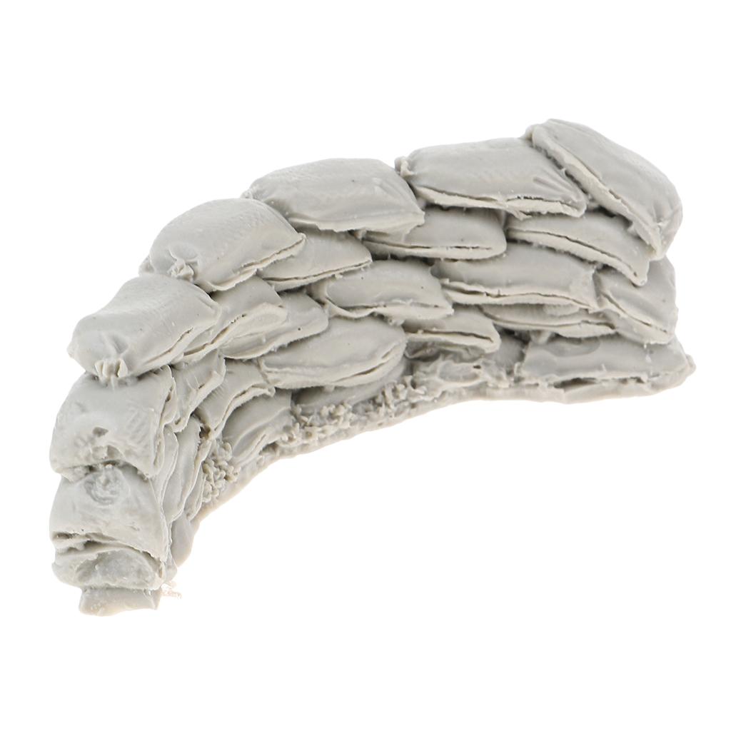 1:35 Nhựa Thế Chiến Thứ Hai Mô Hình Cảnh Phần Bao Cát Tường Tự Làm Bố Trí Không Phủ Sơn Bộ Dụng Cụ