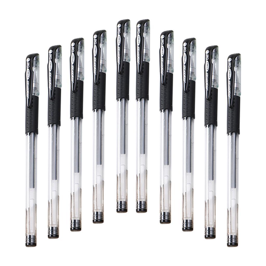 Medium Point 0.5mm Refills Roller Ball Pen Writing for School Black