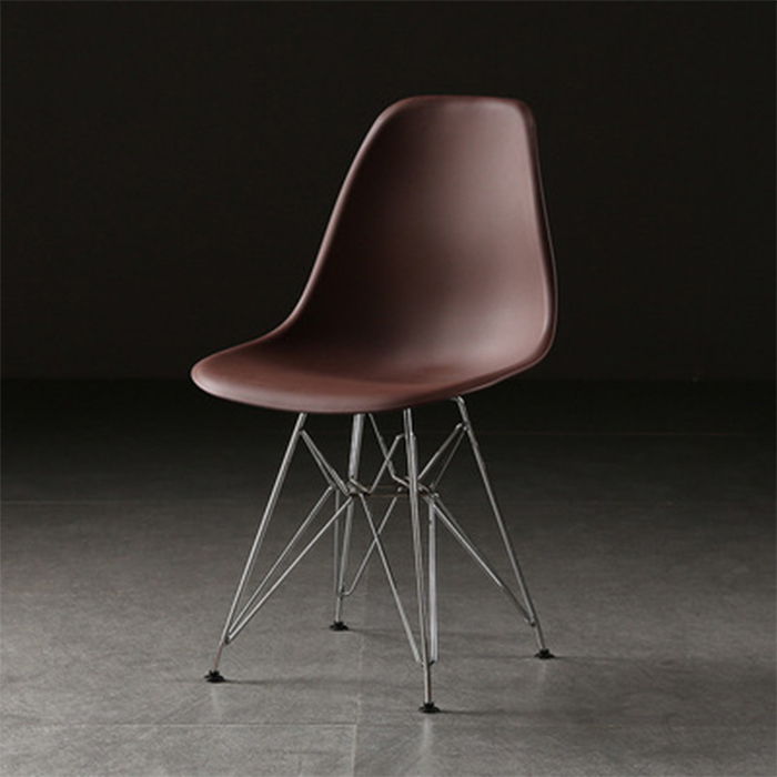 Ghế nhựa Eames chân thép không rỉ nhiều màu - Ghế ăn gia đình, Ghế cafe trang trí quán cafe, ngồi chờ tiếp khách, decor quán ăn nhà hàng