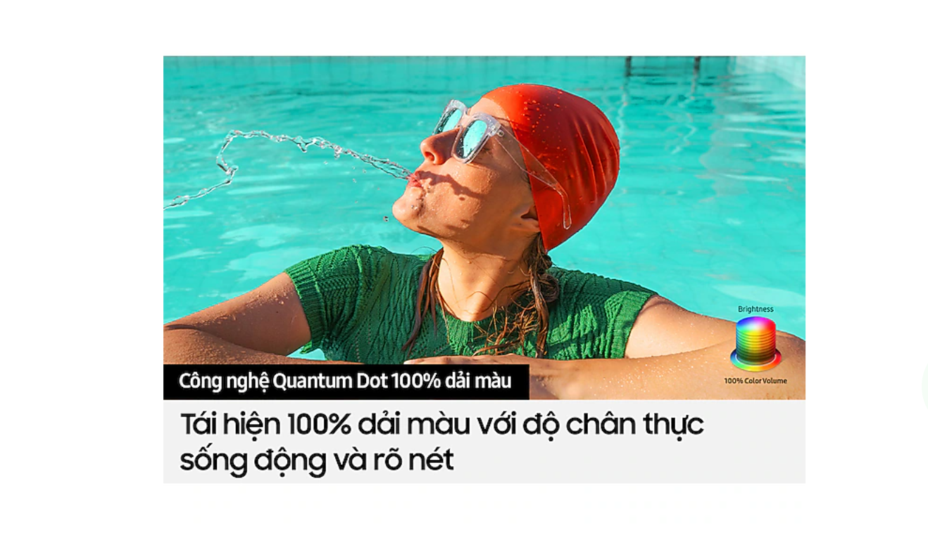 Smart Tivi QLED Samsung 4K 55 inch QA55QE1DAKXXV - Hàng Chính Hãng
