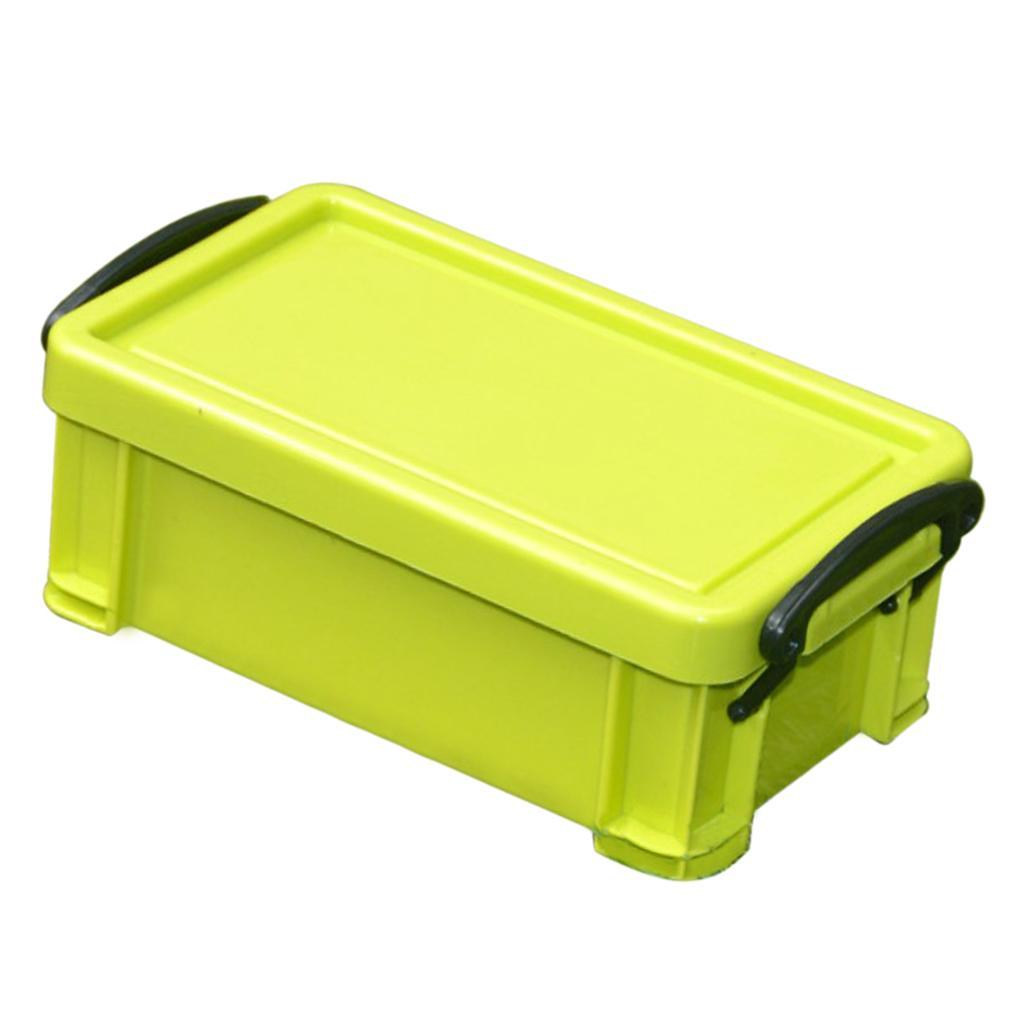 2-4pack Home Furnishing Box 0.5L Latch Box Colorful with Lid Food Sealed Case