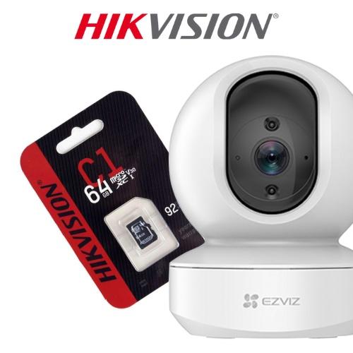 Thẻ nhớ 64GB Hikvision Class 10 Micro SD 92Mb/s dùng cho camera, máy ảnh, camera hành trình, flycam. Hàng chính hãng