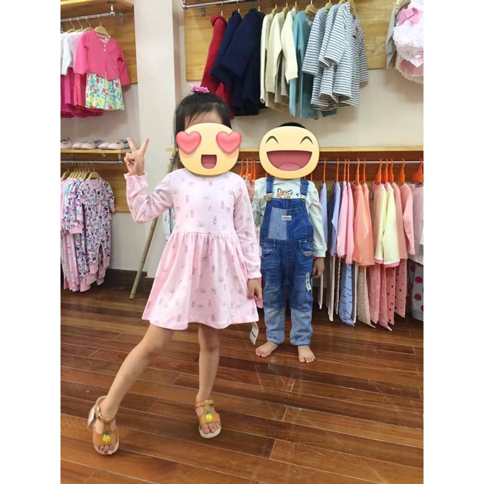 T5.58_Váy cotton yiyi garden 1-4y