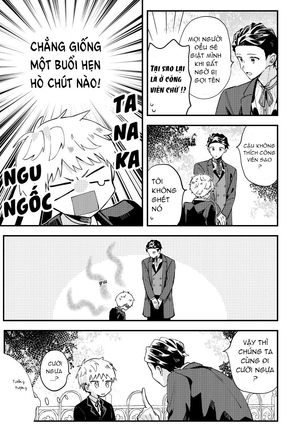 nhóc tóc vàng và chàng quản gia người nhật chapter 2.1 9