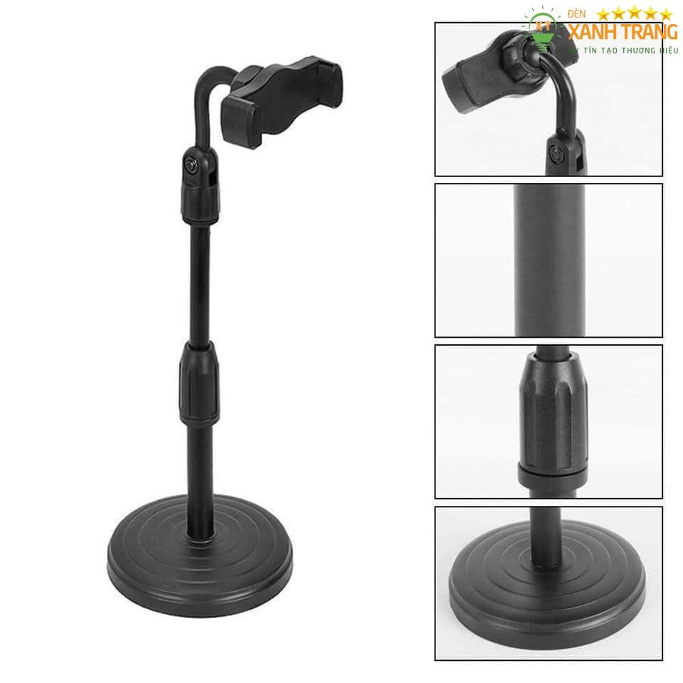 Giá Đỡ Kẹp Điện Thoại Xoay 360 Độ Livestream Xem TiKToK, nghe nhạc xem phim nhỏ gọn để bàn tiện lợi