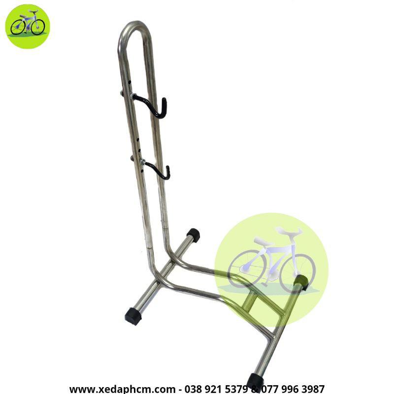 Chân chống inox xe đạp dựng chữ L