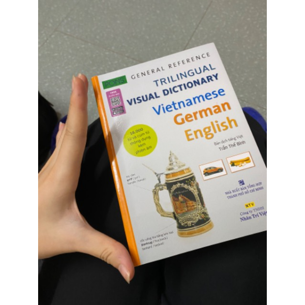 Pons General Reference – Trilingual Visual Dictionary Vietnamese – German – English