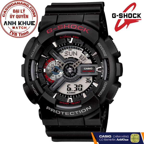 Đồng hồ nam dây nhựa Casio G-Shock chính hãng GA-110-1ADR (51mm)