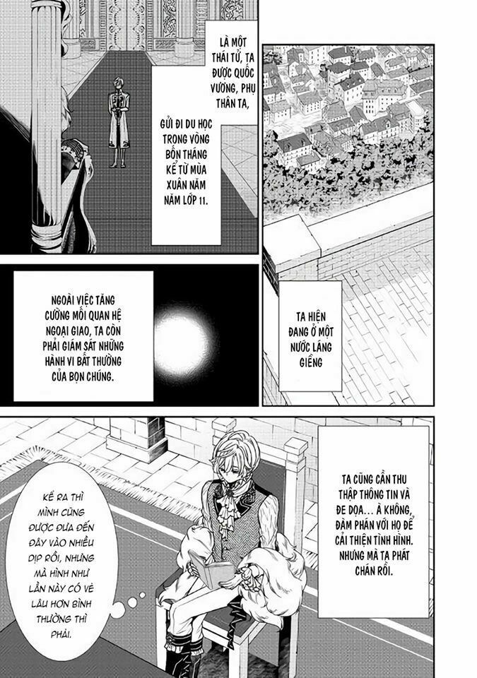 nhật ký theo dõi vị hôn thê tự nhận mình là nữ phụ phản diện 1 chapter 11 3