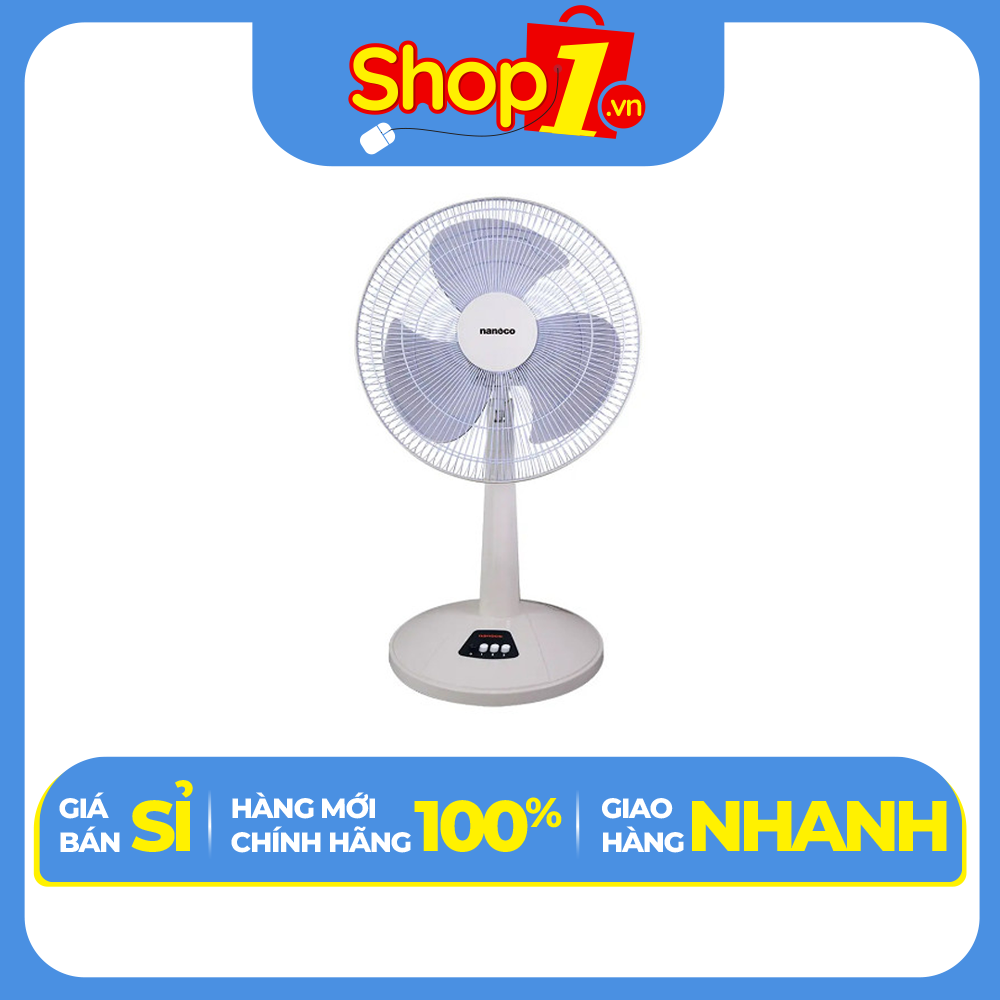 Quạt lửng Nanoco NLF1623BE Màu Be 47W - Hàng chính hãng - Chỉ giao HCM