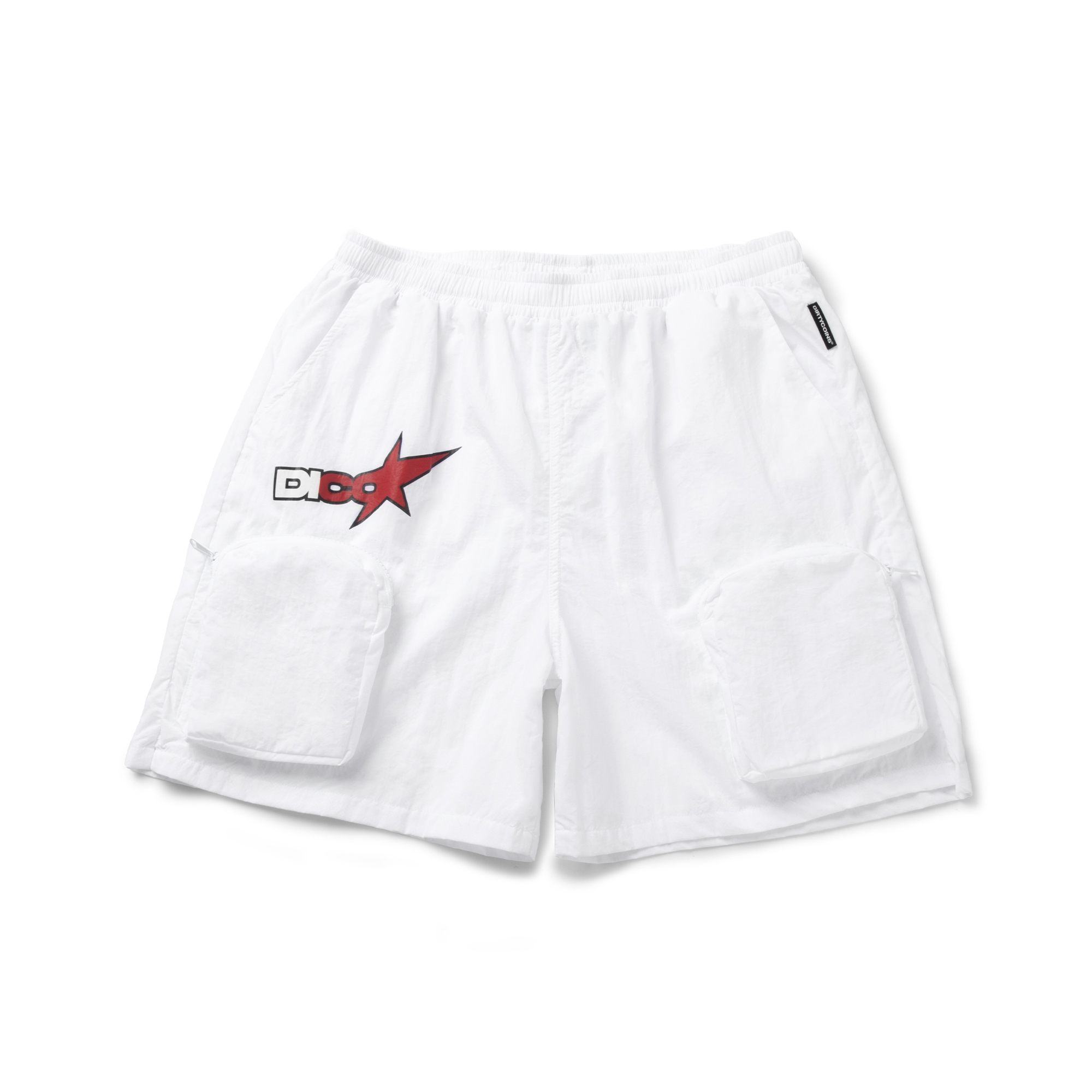 Quần Dico Star Cargo Shorts - White