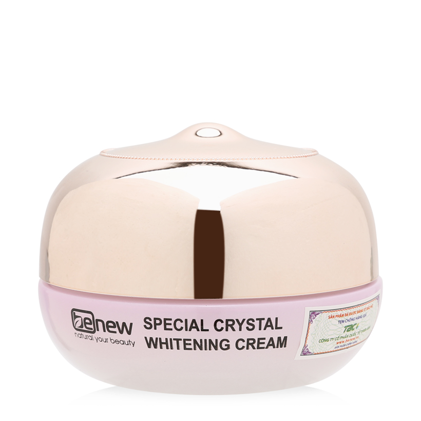 [Tặng kèm móc khoá] Kem dưỡng trắng da cao cấp Benew Special Crystal Whitening Cream Hàn Quốc 50ml