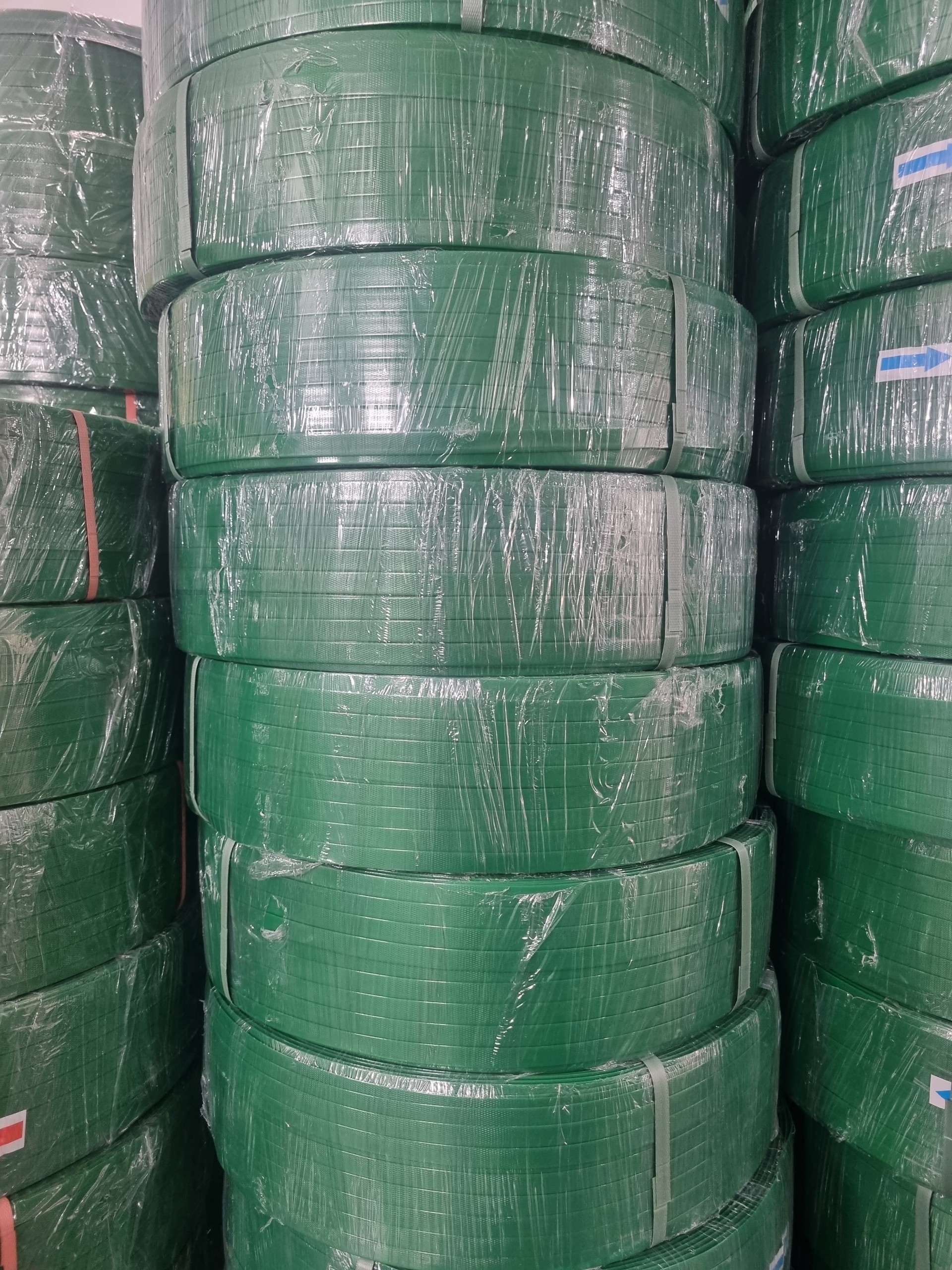 Dây đai nhựa PET cuộn 20kg đóng hàng nặng