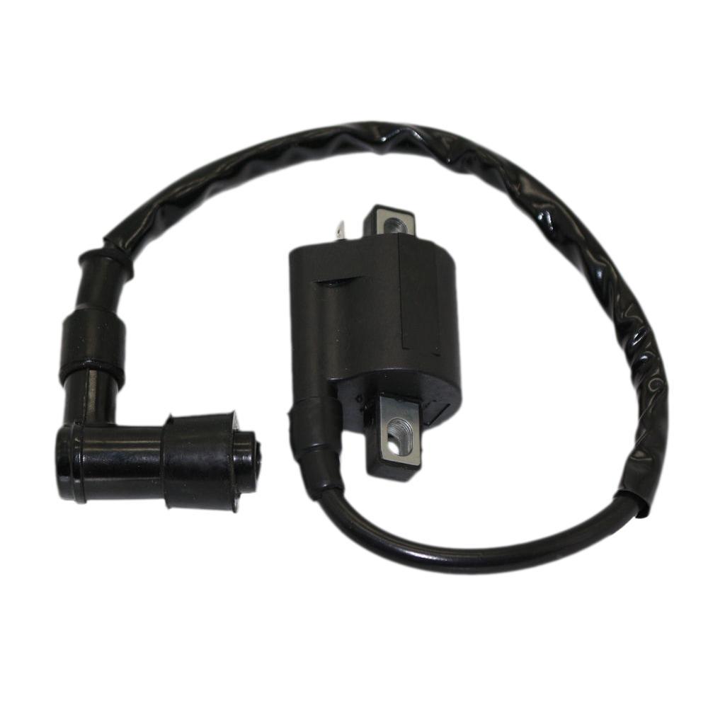 High Performance Ignition Coil Assembly for CG125 Motorcycle - Black