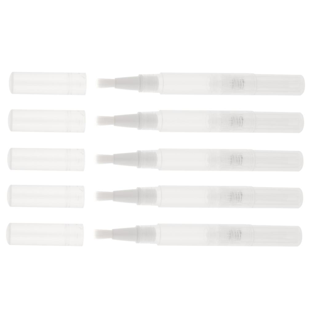 5 Cái 3ml Rỗng Twist Pen Mỹ Phẩm Hộp đựng Bóng Lip Tăng Trưởng ống