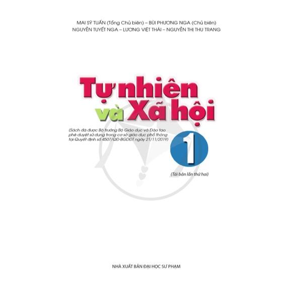 Tự Nhiên Và Xã Hội lớp 1 - Cánh Diều