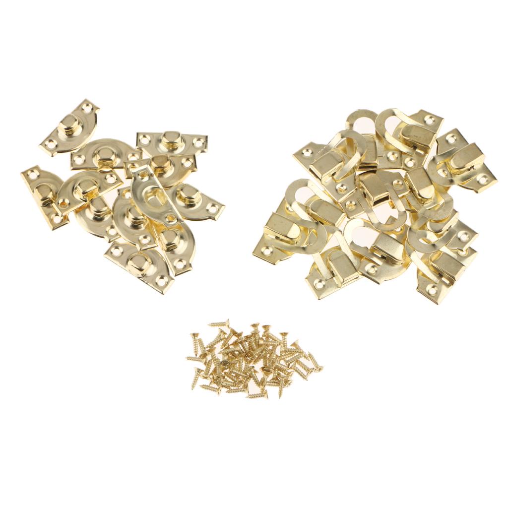 12Pcs Antique Buckle Alloy Box Buckle Wooden Box Lock Craft Hardware